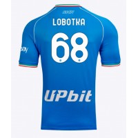 Billiga SSC Napoli Stanislav Lobotka #68 Hemma fotbollskläder 2023-24 Kortärmad